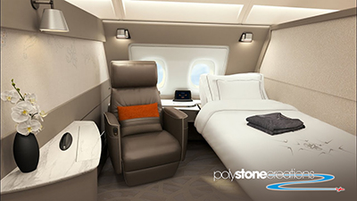 Singapore Airlines SkyLite™ countertop